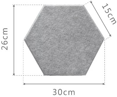 CoCo-Home宅家居_六角吸音板尺寸