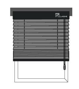 CoCo-Home宅家居_科技防水百葉_窗型安裝