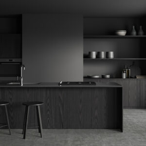 CoCo-Home宅家居_免膠科技地板_深灰朗奇石紋