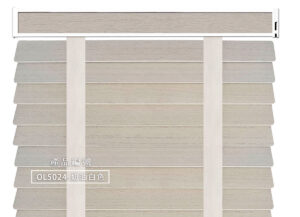 CoCo-Home宅家居_實木百葉窗簾_大地原野款-奶油白色