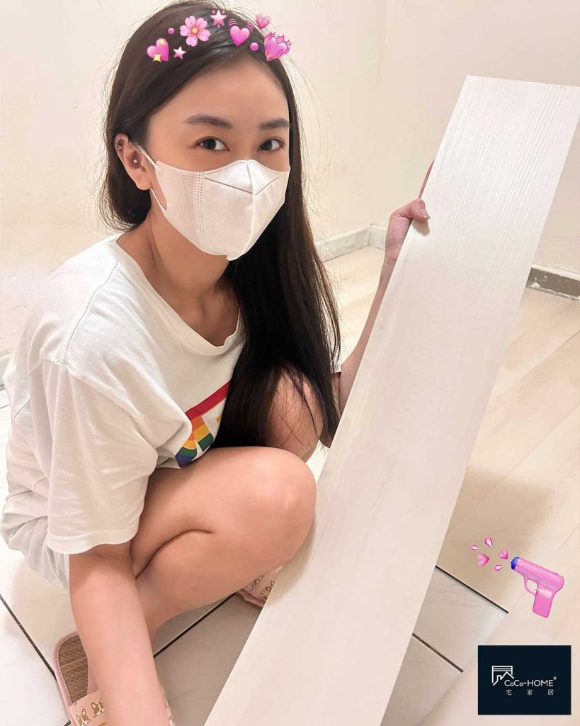 CoCoHome免膠科技地板-實作案例