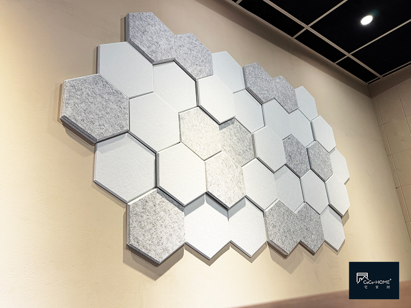 CocoHome免膠立體吸音/隔音板-實作案例