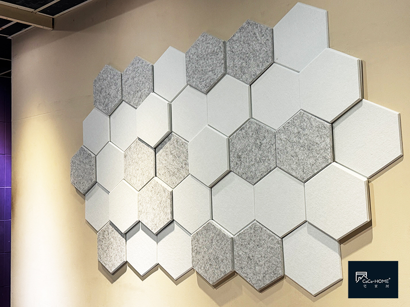 CocoHome免膠立體吸音/隔音板-實作案例