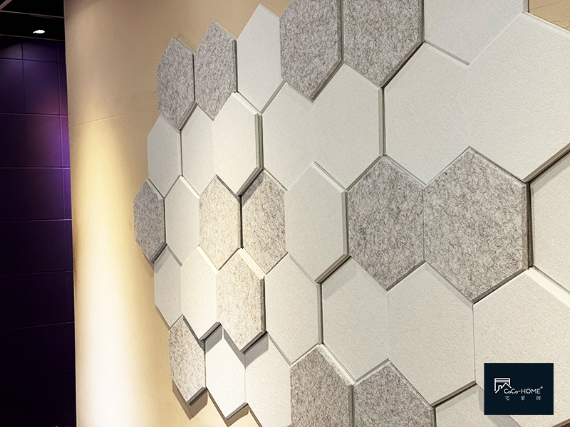 CocoHome免膠立體吸音/隔音板-實作案例