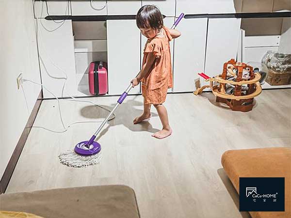 CoCoHome免膠科技地板-實作案例