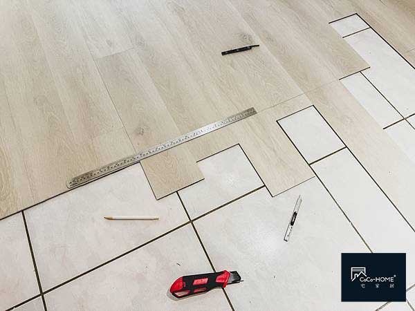 CoCoHome免膠科技地板-實作案例