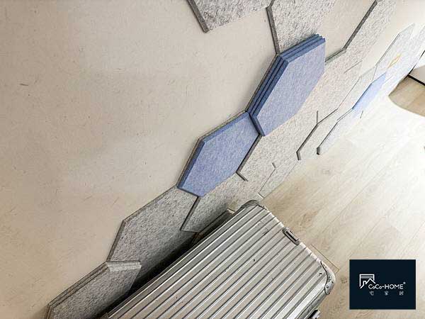 CoCoHome免膠立體吸音/隔音板-實作案例