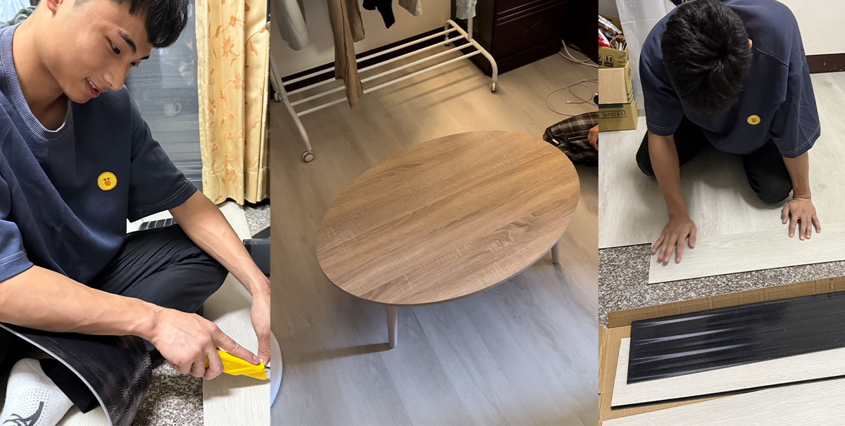 CoCo-Home宅家居_免膠科技地板_案例分享