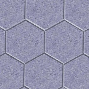 CoCo-Home免膠立體吸音隔音板_六角形淡紫色