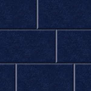 CoCo-Home免膠立體吸音隔音板_長方形藏青色