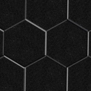 CoCo-Home免膠立體吸音隔音板_六角形黑色