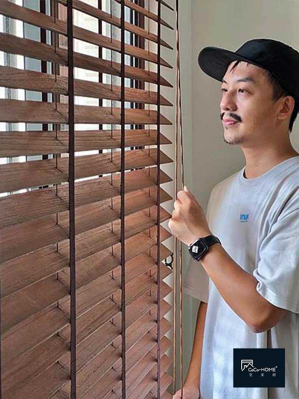 CoCo-Home宅家居_實木百葉窗簾