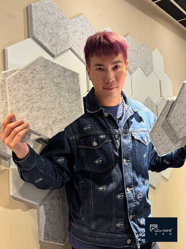 CoCo-Home宅家居裝修_免膠立體吸音隔音板