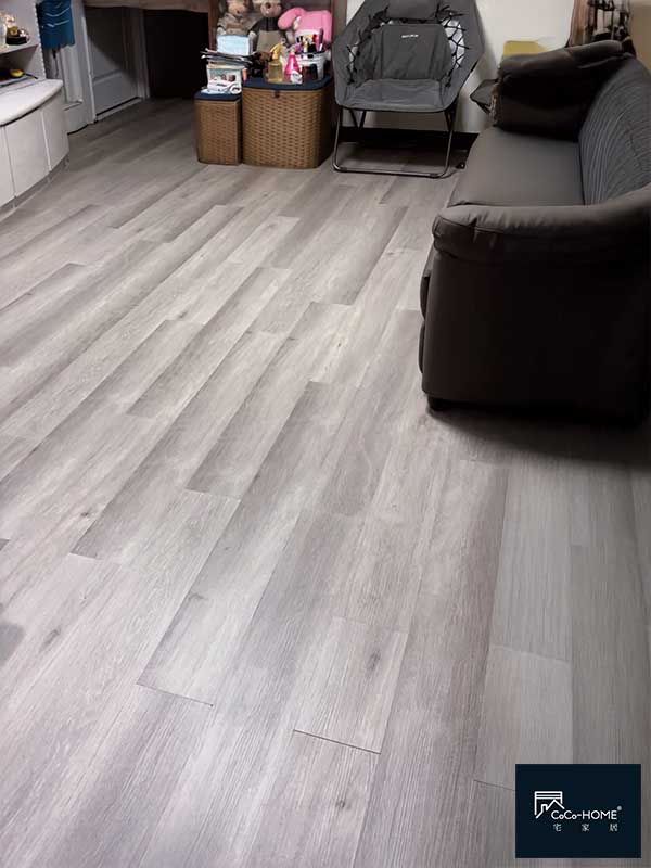 CocoHome宅家居裝修_免膠科技地板案例