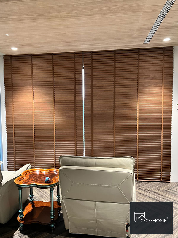 CoCo-Home_實木百葉窗簾_安裝實例