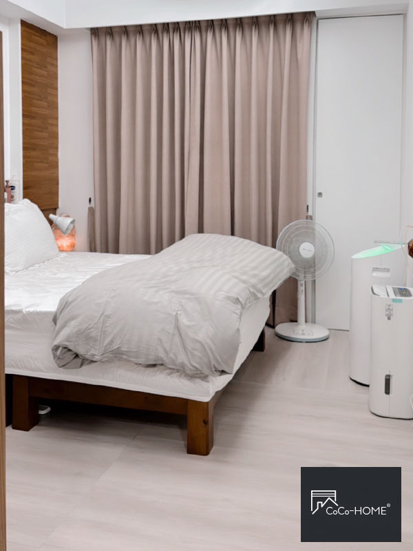 CocoHome宅家居裝修_免膠科技地板案例