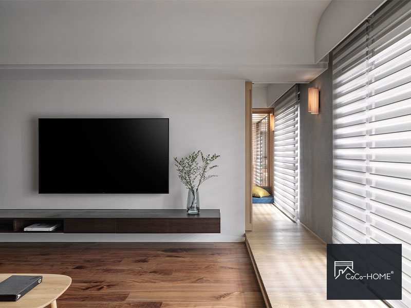 CocoHome宅家居裝修_免膠科技地板案例