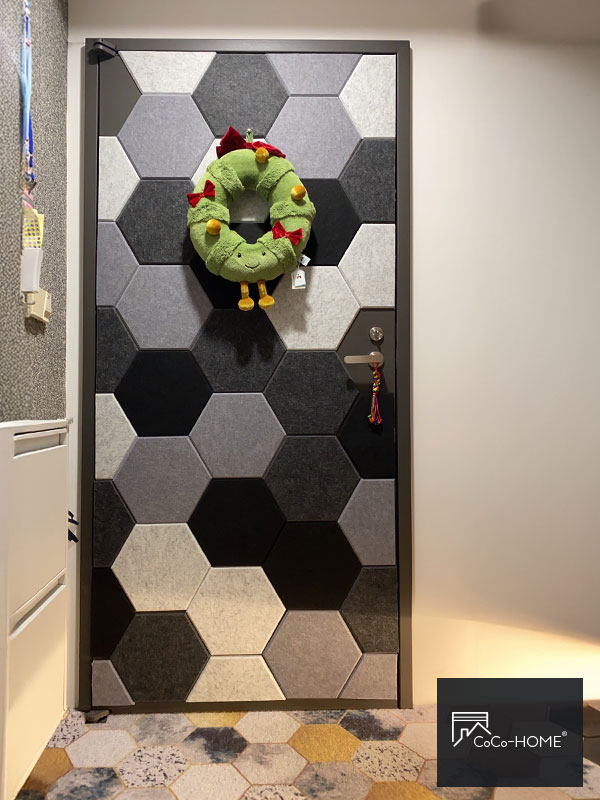 CoCo-Home宅家居裝修_免膠立體吸音隔音板_客戶完工實例