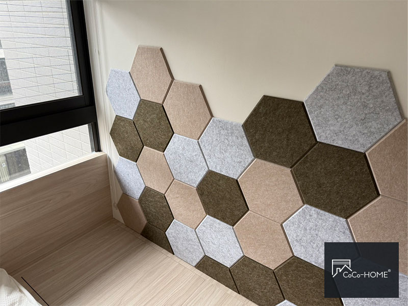 CoCo-Home宅家居裝修_免膠立體吸音隔音板_客戶完工實例