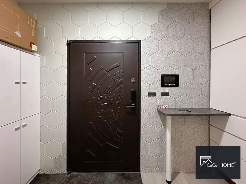 CoCo-Home宅家居裝修_免膠立體吸音隔音板_客戶完工實例