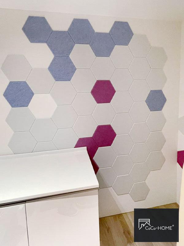 CoCo-Home宅家居裝修_免膠立體吸音隔音板_客戶完工實例