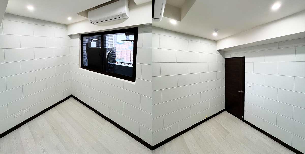 CoCo-Home宅家居_免膠立體吸音隔音板案例