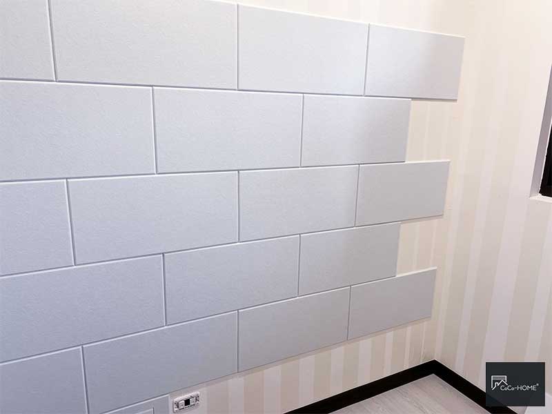 CoCo-Home宅家居_免膠立體吸音隔音板案例