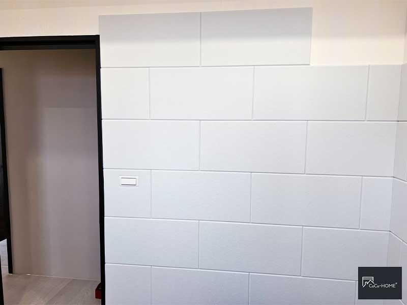 CoCo-Home宅家居_免膠立體吸音隔音板案例