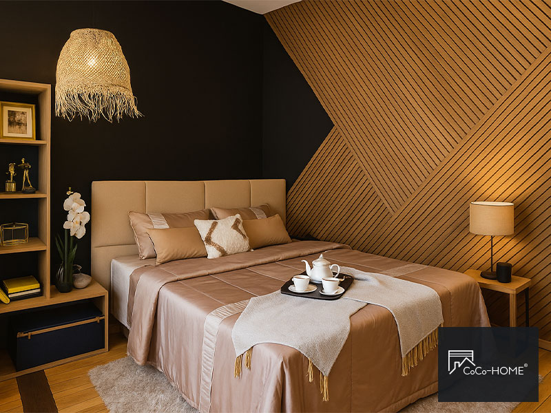 CoCo-Home宅家居-吸音木格柵板案例