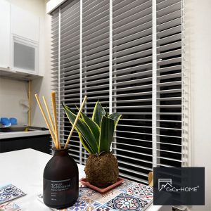 CoCo-Home宅家居-實木百葉窗簾案例 OL5019-杓白木