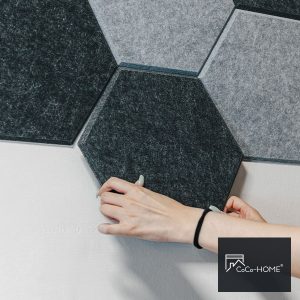 CoCo-Home宅家居-免膠立體吸音隔音板案例