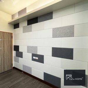 CoCo-Home宅家居-免膠立體吸音隔音板案例