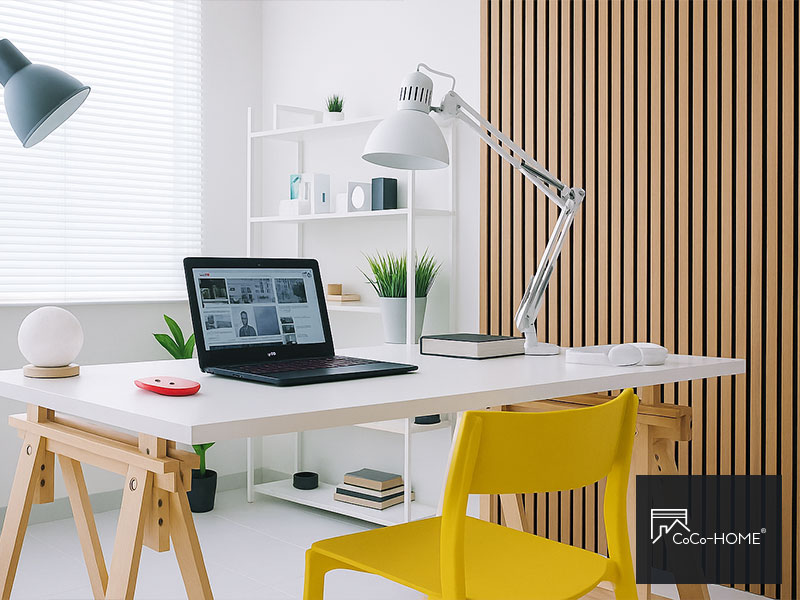 CoCo-Home宅家居-吸音木格柵板案例