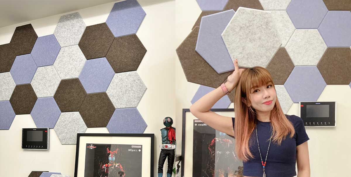 CoCo-Home宅家居_免膠立體吸音隔音板_案例分享