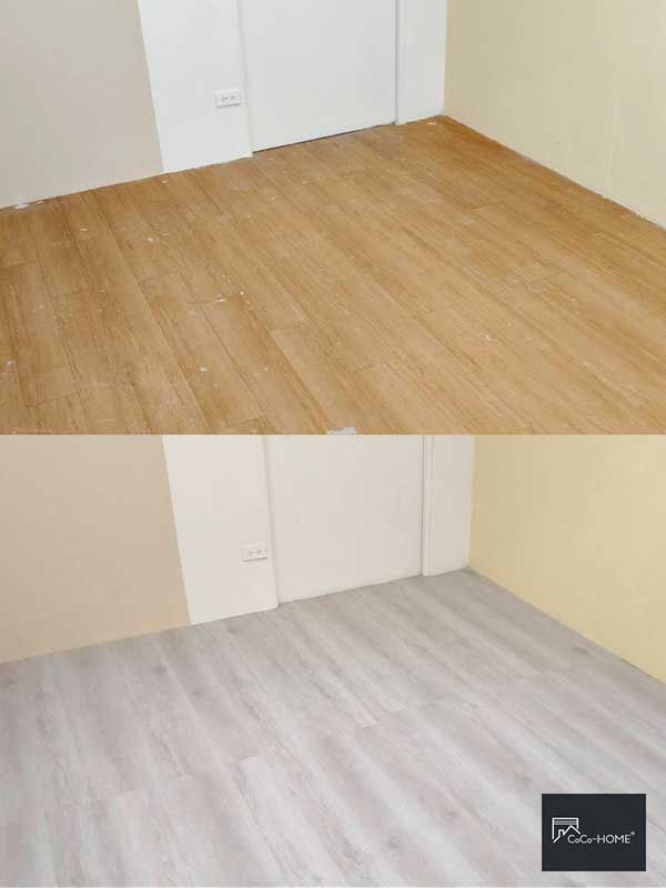 CocoHome宅家居裝修_免膠科技地板_案例分享