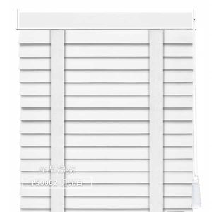 CoCo-Home防水木百葉窗簾_月光白 PS0002