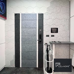 CocoHome宅家居裝修_免膠立體吸音隔音板_案例分享