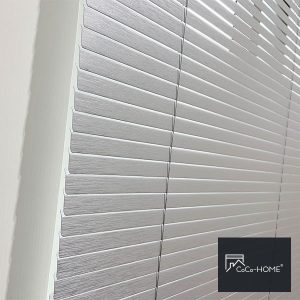CoCo-Home宅家居-科技百葉窗簾案例-LB025-3-灰色絲紋