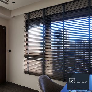 CoCo-Home宅家居-實木百葉窗簾案例-OL5032-岩灰