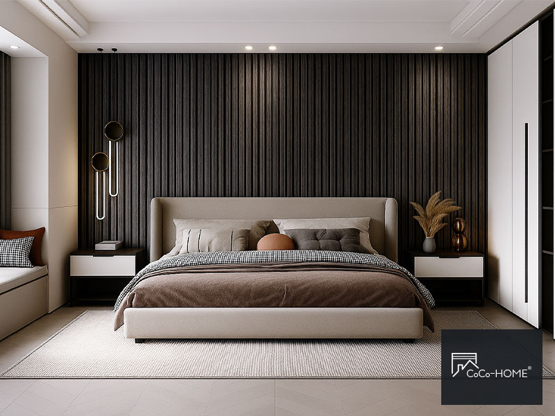 CoCo-Home宅家居-吸音木格柵板案例