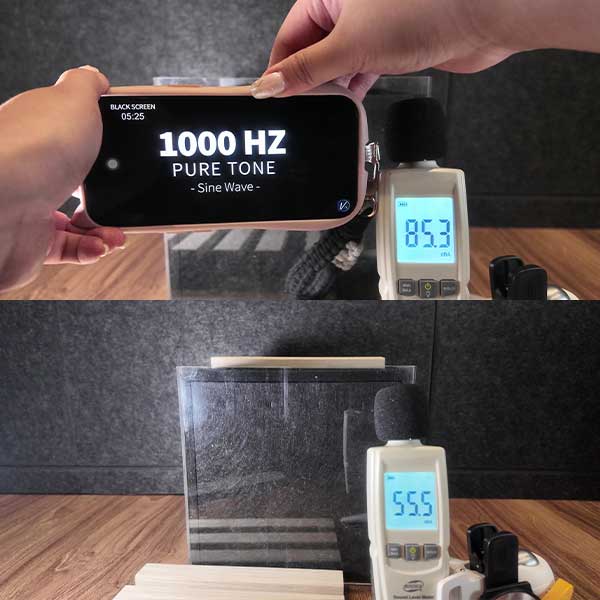 CoCo-Home吸隔音木格柵版-吸隔音效果