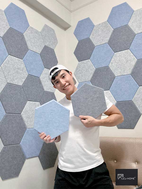 CoCo-Home宅家居_免膠立體吸音隔音板