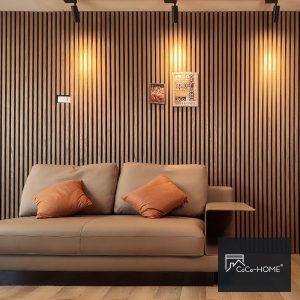 CoCo-Home吸隔音木格柵板-胡桃木