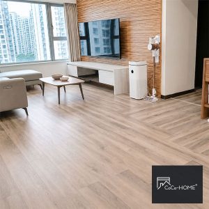 CoCoHome免膠科技地板_案例分享【佛羅白橡木】