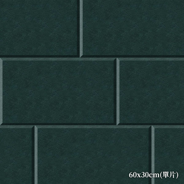 panels_pd_fc008n CoCo-Home免膠立體吸音隔音板_長方形森林綠
