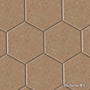 CoCo-Home免膠立體吸音隔音板_六角形奶茶