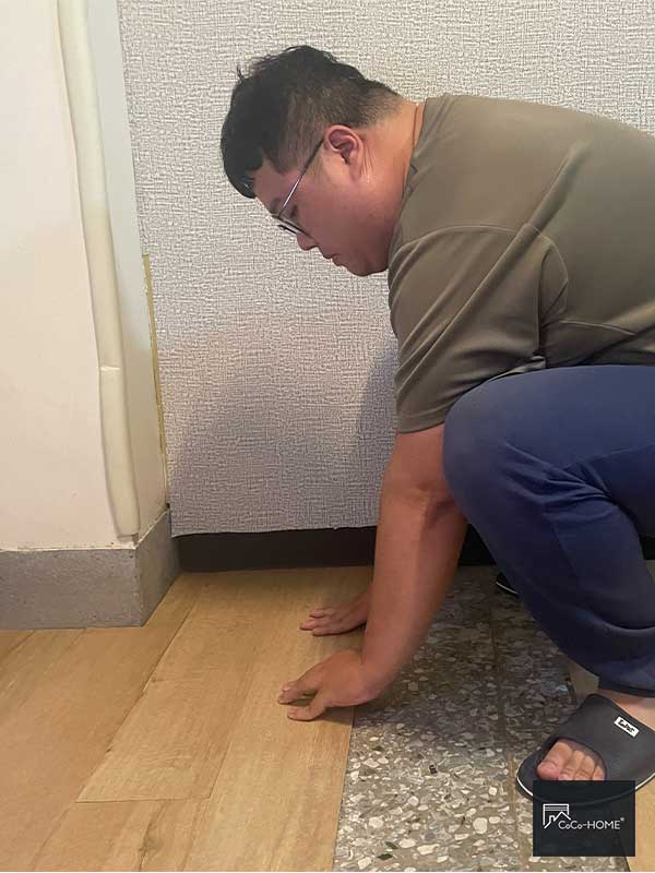 免膠科技地板安裝案例