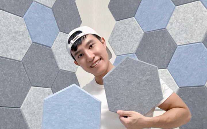 CoCo-Home免膠立體吸音隔音板-案例分享